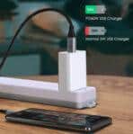 CABLETIME καλώδιο USB-C CMCM60W, 60W PD, 480Mbps, 1m, μαύρο - Image 2