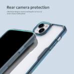 NILLKIN θήκη Nature Pro για iPhone 15, διάφανη-μπλε - Image 2