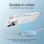 NILLKIN θήκη Nature Pro Magnetic για iPhone 15 Pro, διάφανη-μπλε - Image 2