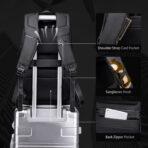 ARCTIC HUNTER τσάντα πλάτης B00443-BK με θήκη laptop 15.6, μαύρη - Image 2