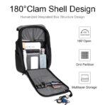 ARCTIC HUNTER τσάντα πλάτης B00558 με θήκη laptop 15.6", 24L, USB, μαύρη - Image 2