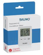 BRUNO χρονόμετρο & αντίστροφη μέτρηση BRN-0063, LCD, με μαγνήτη, λευκό - Image 2