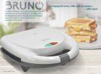 BRUNO τοστιέρα BRN-0166, 2 θέσεων, 800W, αντικολλητικές πλάκες, λευκή - Image 2