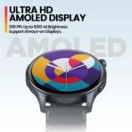 ZEBLAZE smartwatch Btalk 3 Pro, heart rate, 1.43" AMOLED, γκρι - Image 2