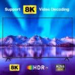 H96 TV Box Μ1, 8K, RK3528, 4/64GB, WiFi, Bluetooth, Android 13 - Image 2