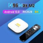 H96 TV Box Μ2, 8K, RK3528, 4/64GB, WiFi 6, Android 13, voice assistant - Image 2