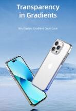 USAMS θήκη Binz για iPhone 14 Plus, μαύρη & διάφανη - Image 2