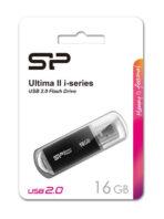 SILICON POWER USB Flash Drive Ultima II-I, 16GB, USB 2.0, μαύρο - Image 2