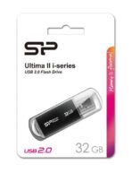 SILICON POWER USB Flash Drive Ultima II-I, 32GB, USB 2.0, μαύρο - Image 2