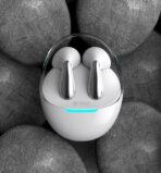 CELEBRAT earphones με θήκη φόρτισης W51, True Wireless, Φ13mm, λευκά - Image 2