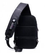 ARCTIC HUNTER Τσάντα Crossbody XB-00081-BK, USB, μαύρη - Image 2