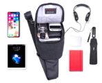 ARCTIC HUNTER τσάντα Crossbody XB0058-BK, μαύρη - Image 2