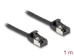 DELOCK καλώδιο δικτύου 80183, CAT 8.1 U/FTP, 40Gbps, 1m, μαύρο - Image 2