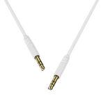 CELEBRAT καλώδιο ήχου 3.5mm AU-01, AUX, 1m, λευκό - Image 2