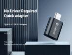 CELEBRAT αντάπτορας USB-C σε USB 3.0 CA-04, 5Gbps, μαύρος - Image 2