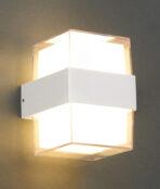 POWERTECH LED φωτιστικό τοίχου HLL-0158, 14W, 4000K, 1120lm, IP65, λευκό - Image 2