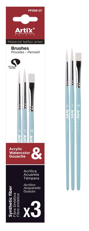 PP399-01 ARTIX PAINTS σετ πινέλων ζωγραφικής