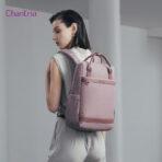 CHANTRIA γυναικεία τσάντα πλάτης CB00639 με θήκη laptop 14", 12.5L, μωβ - Image 2