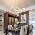 POWERTECH LED φωτιστικό οροφής HLL-0164, 50W, 4000K, Φ60cm, 1m, λευκό - Image 2