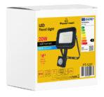 POWERTECH LED προβολέας PT-1261, με αισθητήρα κίνησης, 20W, 4000K, IP65 - Image 2