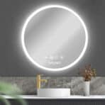 BRUNO καθρέφτης μπάνιου LED BRN-0200, στρόγγυλος, 24W, Φ70cm, IP67 - Image 2