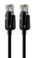 CABLETIME καλώδιο δικτύου CT-CAT6U, CAT 6 UTP, 250 MHz, CCA, 3m, μαύρο