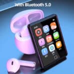 RUIZU MP3 player M20 με οθόνη αφής 2.8", 16GB, ελληνικό μενού, μαύρο - Image 2