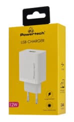 POWERTECH φορτιστής τοίχου PT-1320, USB, 12W, λευκός - Image 2