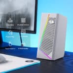 Gaming Ηχεία - Redragon Anvil GS520W RGB (WHITE) - Image 3