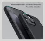 NILLKIN θήκη Super Frosted Shield Pro για iPhone 16 Pro Max, γκρι - Image 2