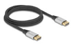 DELOCK καλώδιο DisplayPort 2.1 80634, 16K/60Hz, 40 Gbps, 2m, μαύρο - Image 2