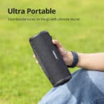 TRONSMART φορητό ηχείο Mirtune C3 Plus, 30W, Bluetooth, 5200mAh, IPX7, μαύρο - Image 2