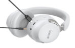 CELEBRAT headphones A40, ασύρματα & ενσύρματα, 40mm, 250mAh, λευκά - Image 2