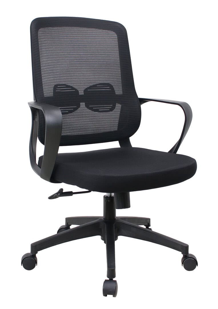 PT-1391-3 POWERTECH καρέκλα γραφείου PT-1391 με μπράτσα και ανάκλιση, ρυθμιζόμενο ύψος, μαύρη - Image 1