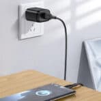 KAKUSIGA καλώδιο USB-C σε USB KSC-953, σιλικόνης, 15W, 480Mbps, 1m, μαύρο - Image 2