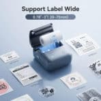 NIIMBOT smart θερμικός εκτυπωτής ετικετών B31, 203dpi, Bluetooth, μπλε - Image 2