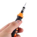 JAKEMY σετ κατσαβιδιών ακριβείας JM-8159 με θήκη, CR-V, 34τμχ - Image 2