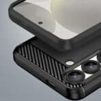 POWERTECH Θήκη Carbon MOB-2009 για Samsung S25 Edge, μαύρη - Image 2