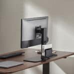 POWERTECH βάση γραφείου οθόνης PT-1449 με βάση mini PC, 17-32", έως 8kg - Image 2