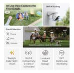 TP-LINK smart camera Tapo C560WS, 4K, IP66, Wi-Fi 6, two-way audio, Ver. 1.0 - Image 2