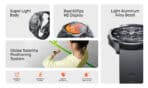 MIBRO smartwatch A3, heart rate, 1.39" IPS, GPS, 2 ATM, γκρι - Image 2