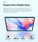 TECLAST tablet P33, 10.1", 3/64GB, Android 15, 6000mAh, μπλε - Image 2