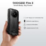 DOOGEE smartphone Fire 3, 5.5", 3/64GB, 8350mAh, IP68/IP69K/MIL-STD-810H, μαύρο - Image 2