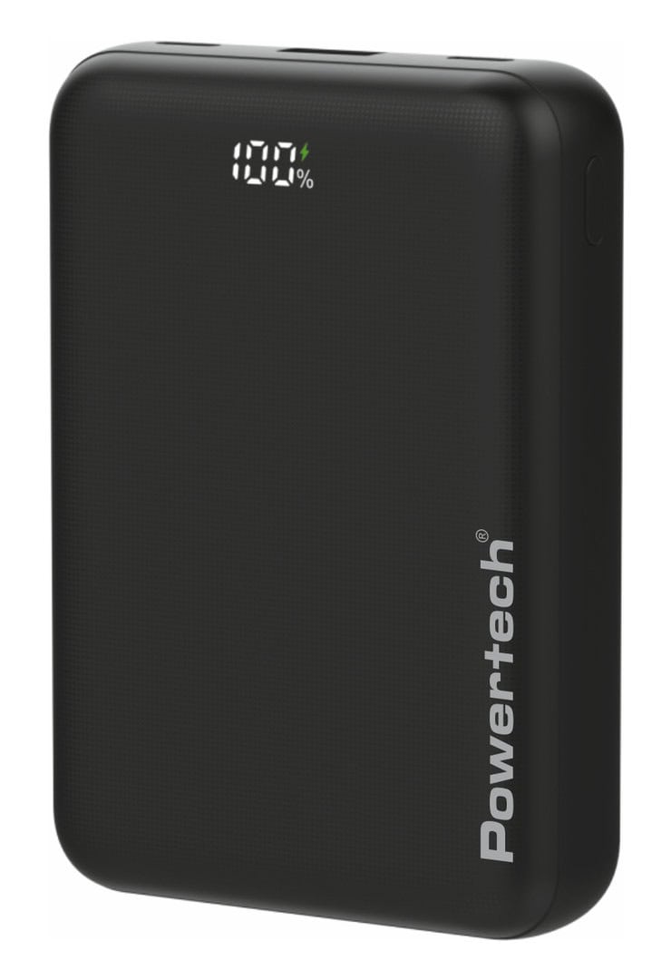 PT-1503 POWERTECH power bank PT-1503 με οθόνη, 20000mah, 22.5W, μαύρο - Image 1