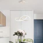 POWERTECH LED φωτιστικό οροφής HLL-0209, 48W, 4000K, Φ50cm x 120cm, λευκό - Image 2