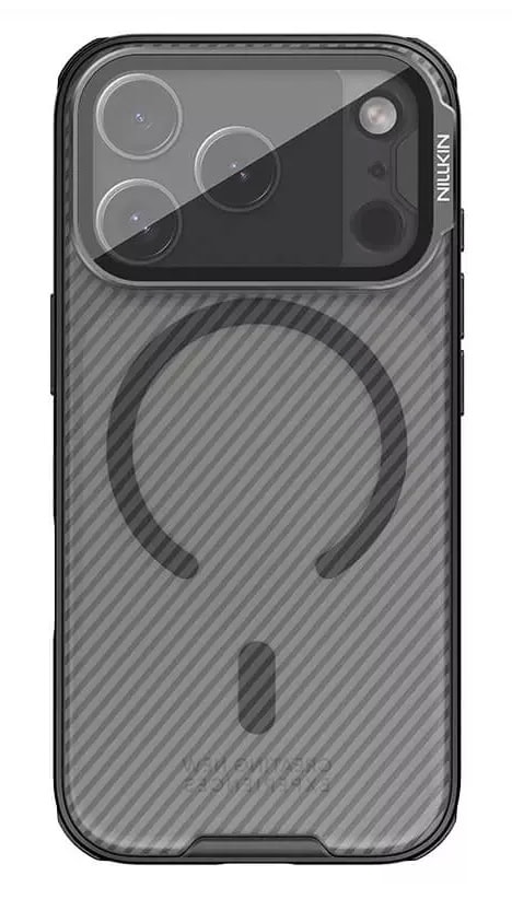 6902048304147 NILLKIN θήκη CamShield Prop Magnetic για Apple iPhone 17 Pro, διάφανη/μαύρη - Image 1