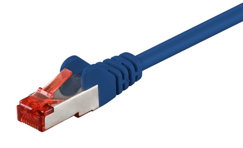 95576 GOOBAY καλώδιο δικτύου 95576, CAT 6 S/FTP, copper, 250MHz, 1.5m, μπλε - Image 1