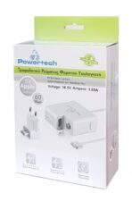 POWERTECH τροφοδοτικό laptop PT-289 για Apple, 60W, 16.5V/3.65A, λευκό - Image 2