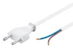 GOOBAY καλώδιο τροφοδοσίας 51345, 2x 0.75mm², 1.5m, λευκό - Image 2