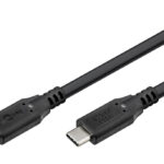 GOOBAY καλώδιο USB-C 74198, USB4, 100W, 20Gbps, 4K/60Hz, 3m, μαύρο